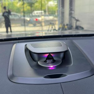 Motorized Center Speaker with Ambient Light