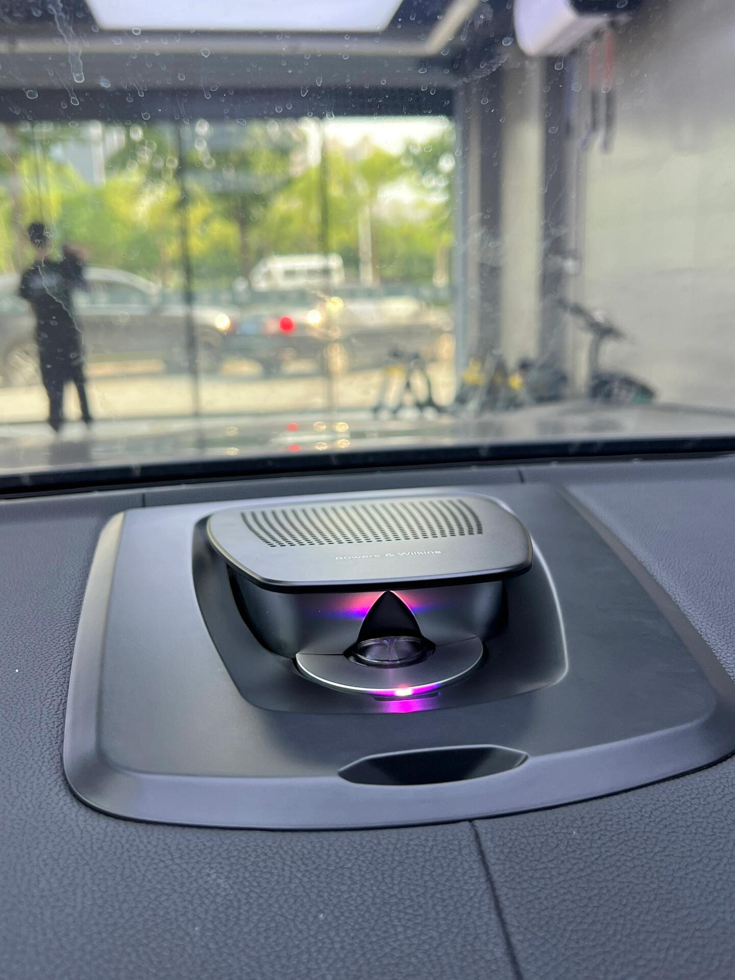 bmw x3 x4 series motorized center speaker with ambient light