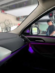 led ambient light speaker cover 10pcs set for bmw x4