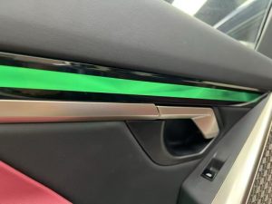 bmw 5 series g60 rear door crystal ambient light