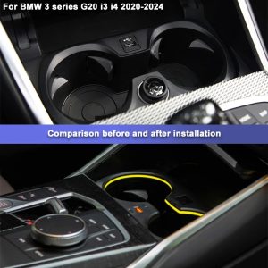 bmw 3 series g20 cup holder with ambient light