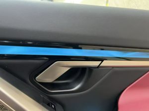 bmw 5 series g60 rear door crystal ambient light
