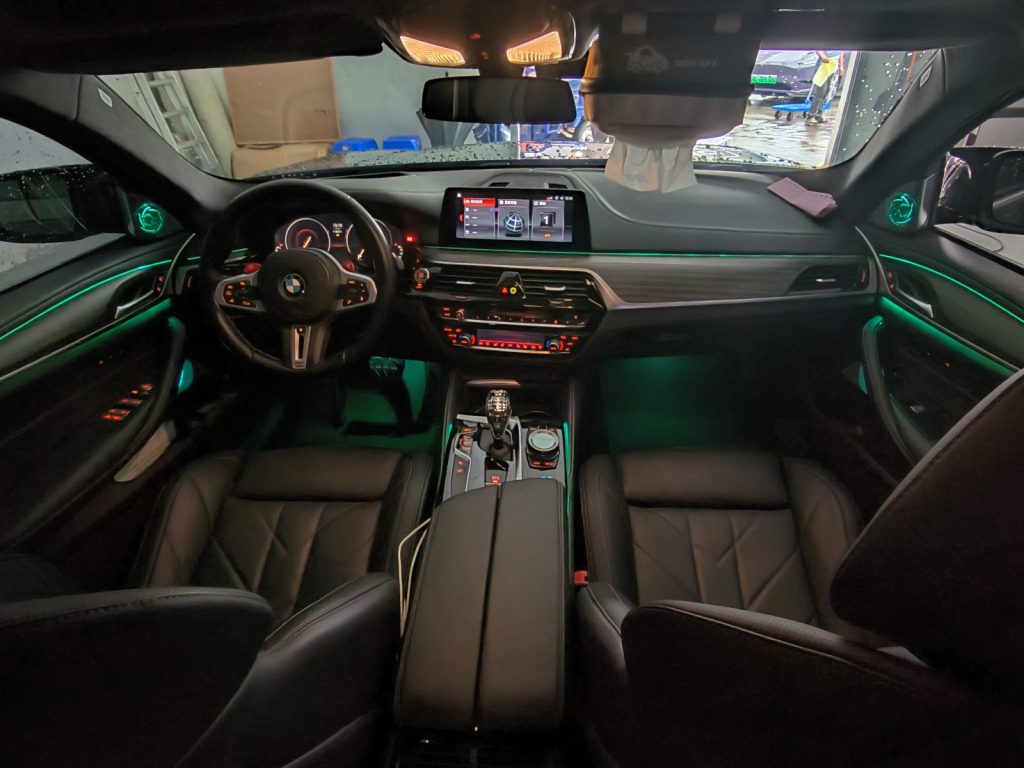 BMW 5 series G30 G38 LED speaker &tweeter cover 13pcs sets led speaker cover 13pcs set for bmw 5 series
