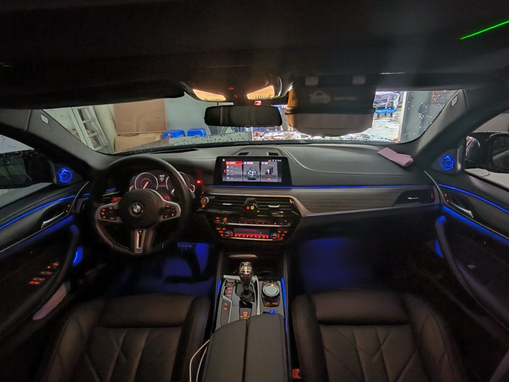 BMW 5 series G30 G38 LED speaker & tweeter cover 8pcs sets led speaker cover 8pcs set for bmw 5 series g30 g38