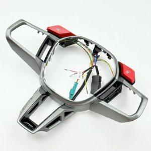 bmw ambient light steering wheel control with paddle shifters