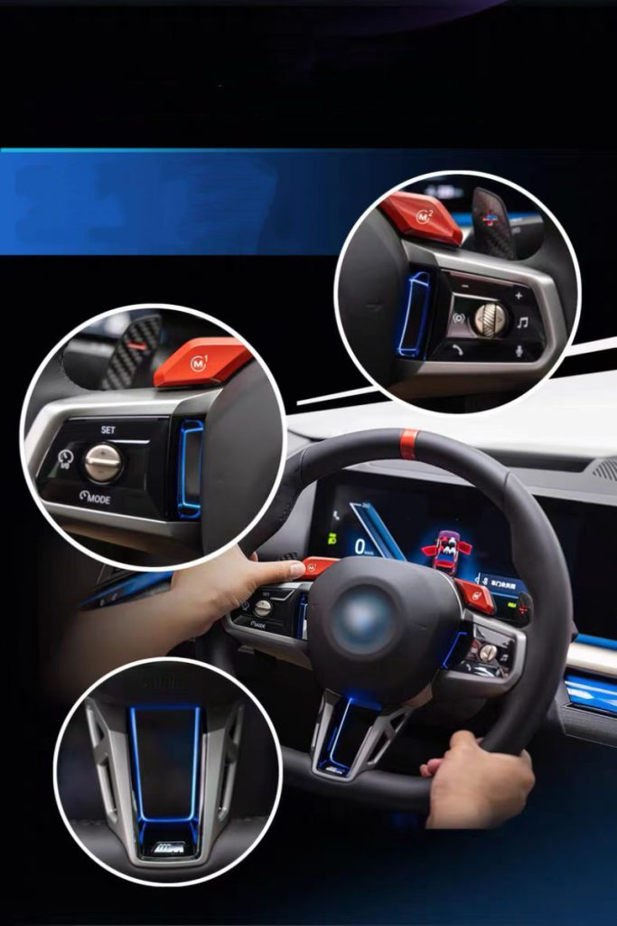 bmw ambient light steering wheel control