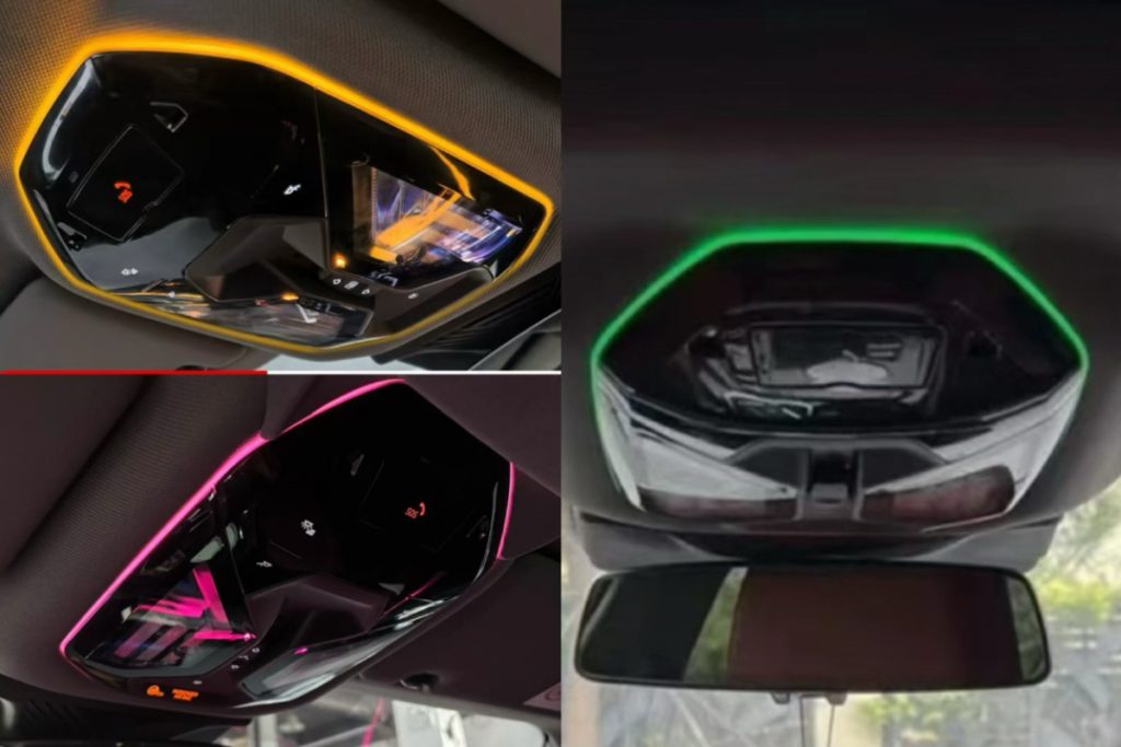 led reading ambient light for bmw new 5, new 7,new x3 series