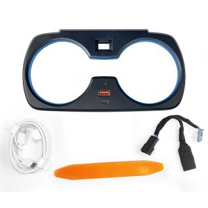 bmw 3 series (g20) i3 i4 cup holder with ambient light