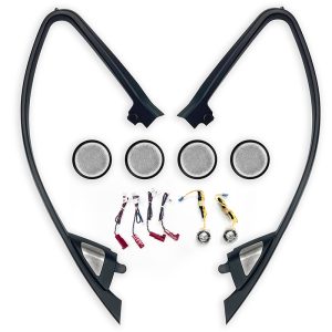 led ambient light speaker cover 8pcs sets for bmw old 3 series