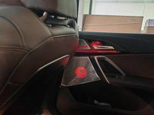 led ambient light speaker cover sets for bmw new x1 u11