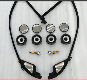 led ambient light speaker cover 12pcs sets for bmw x1 f48 f49