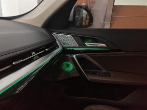 led ambient light speaker cover sets for bmw new x1 u11