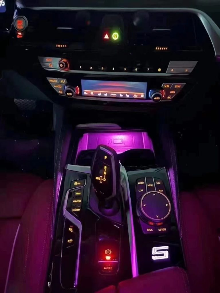 Ambient light Speaker cover sets installation effect