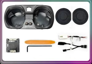 cup holder with ambient light for bmw 3 series 4 series