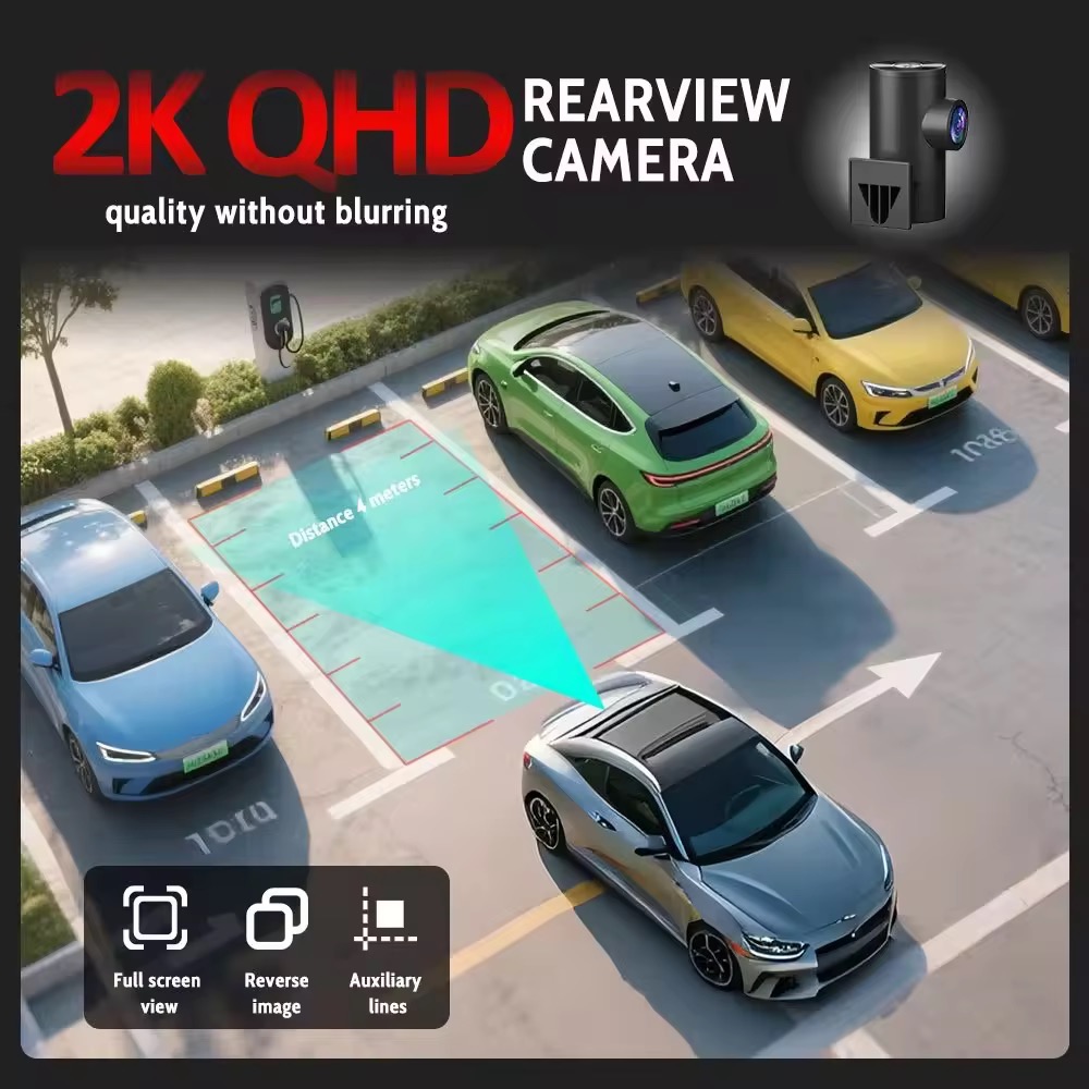 2ch dash cam 4k front+2k rear c17