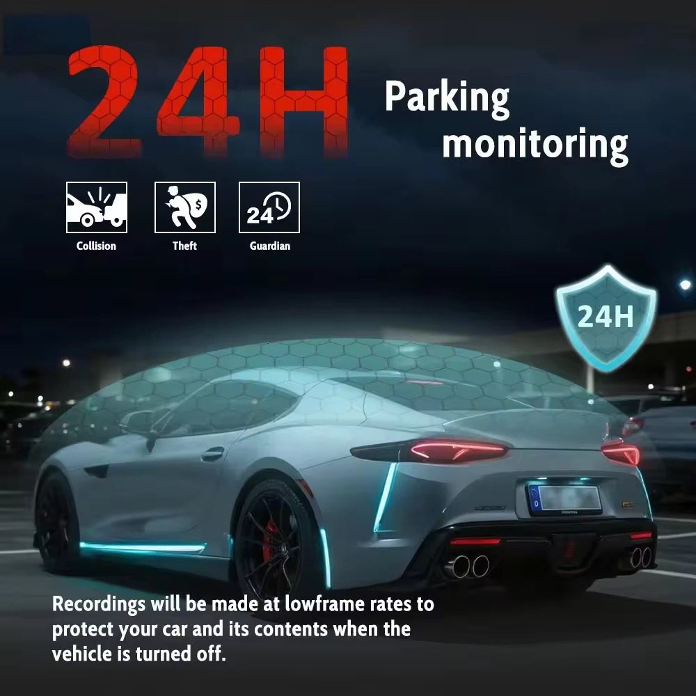 2ch dash cam 4k front+2k rear c17
