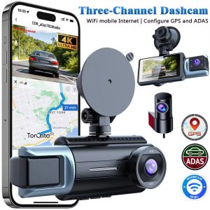 3ch dash cam 4k+1k+4k